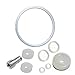 T&B 8 Quart Pressure Cooker Silicone Sealing Ring Rubber Gasket Set Universal Replacement Floater and Sealer For Power Pressure Cookers Set of 9
