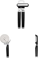 Vista 1 de KitchenAid Abrebotellas clásico multifunción, 8.34 pulgadas, rueda de pizza clásica Black & KitchenAid Classic, 9 pulgadas, Black & KitchenAid