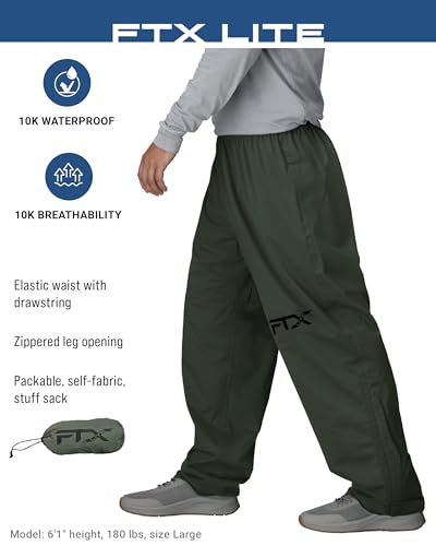Image of FROGG TOGGS Men's Ftx Lite Waterproof Angler /Fishing Pant with Stretch Fabric