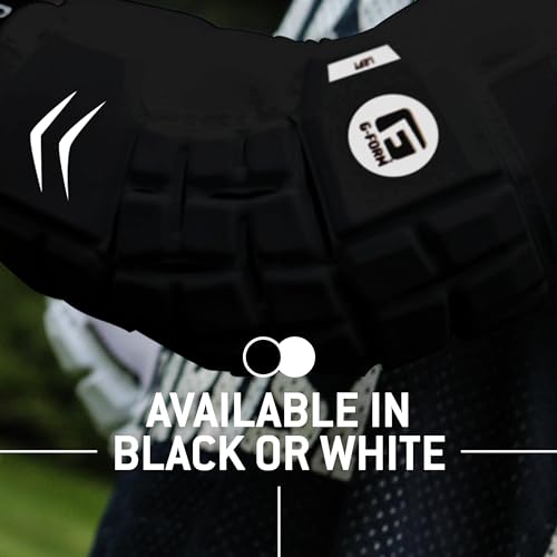 G-Form Unhinged Lacrosse Arm Pads - Breathable & Flexible Padded Arm Guards for Men - Machine Washable Lacrosse Elbow Pads - Black, Adult Medium by G-Form - Image 6