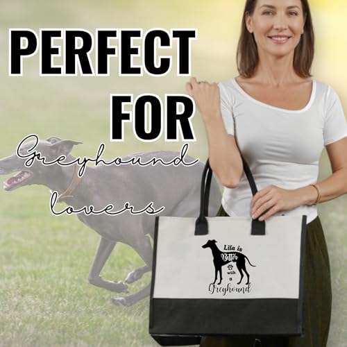 Bolsa Tote de Lona para Amantes de Perros miniatura 3