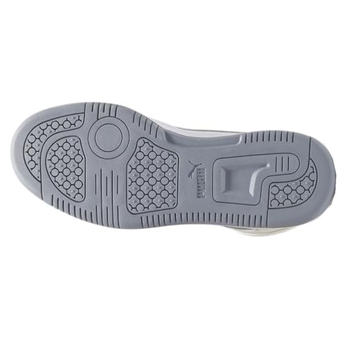 PUMA Puma Women's Rebound Layup Sneaker, White-Gray Fog-Alpine Snow, 8.5