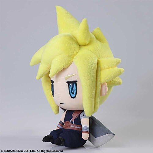 Square Enix Final Fantasy Vii 10 5 Cloud Strife Ffvii Stuffed Plush Amazon Co Uk Toys Games