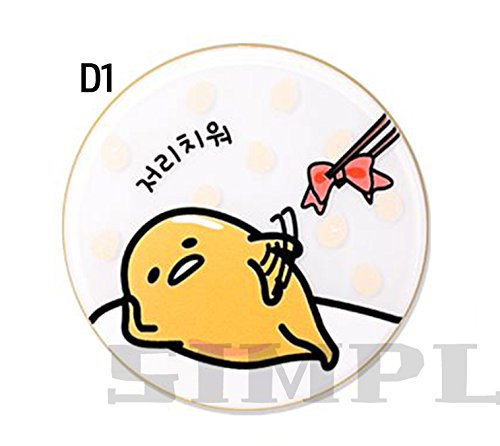 Holika Holika Gudetama Face 2 Change Photo Ready Cushion BB SPF50+ PA+++ (D1, #21)