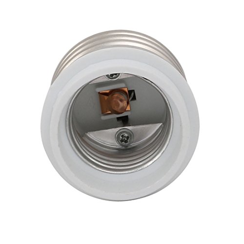 Adaptador E40 a E27 convertidor de luz eficiente para bombilla estándar, pack de 2 unidades 2