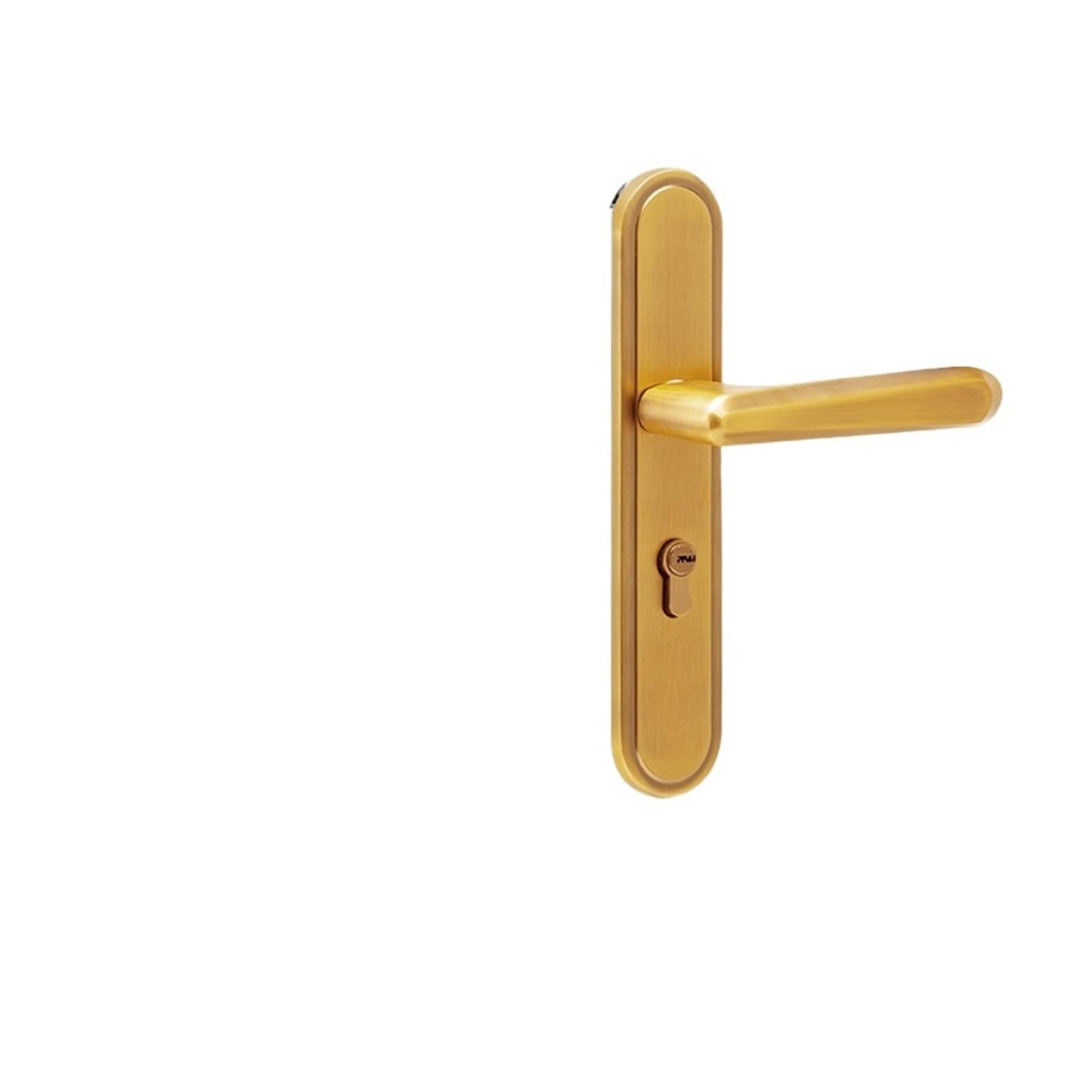 Aepqbgqj One Color Antique Brass Zinc Alloy Simple Magnetic Silent Mechanical Lever Handle