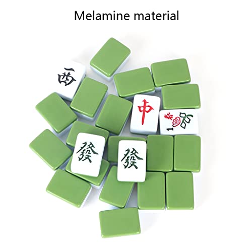 Mini Juego de Mahjong Chino con 144 Fichas Melamina miniatura 6