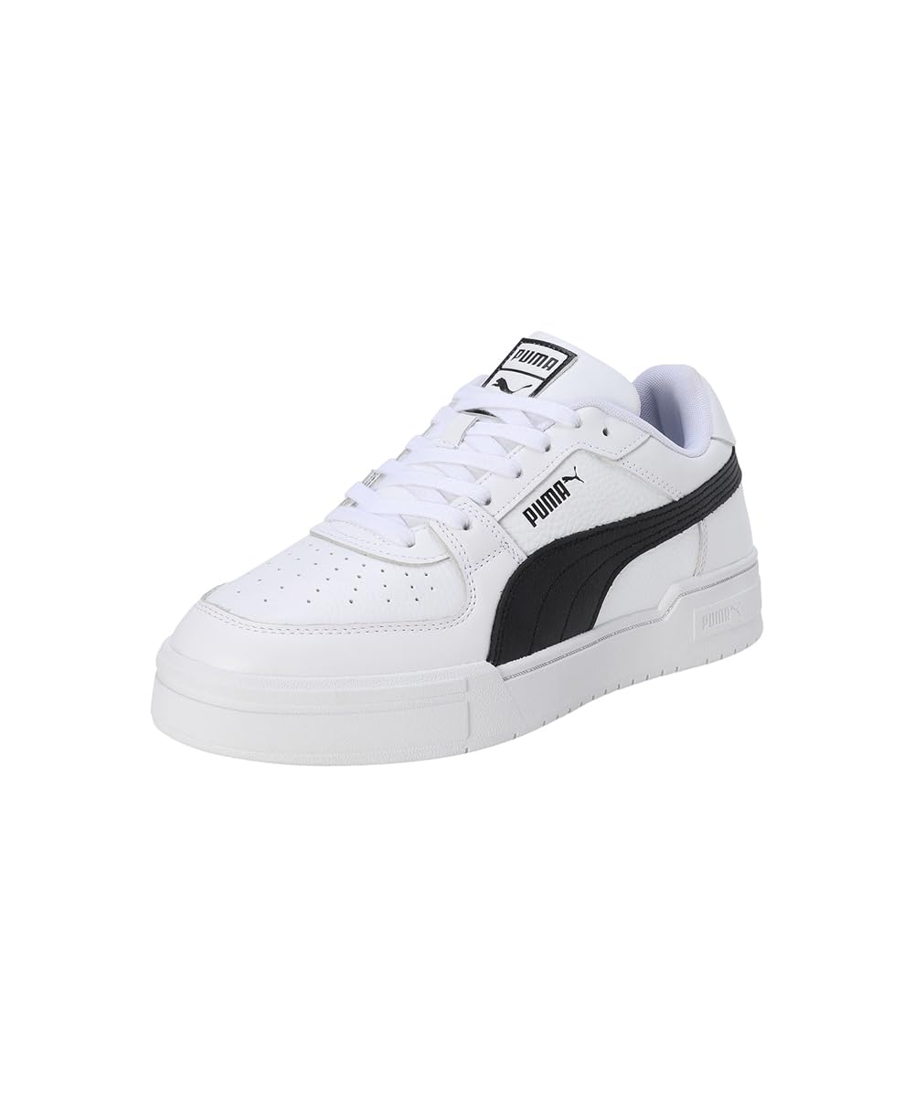 PUMA Unisex CA PRO Classic Sneaker, White Black, 12 UK