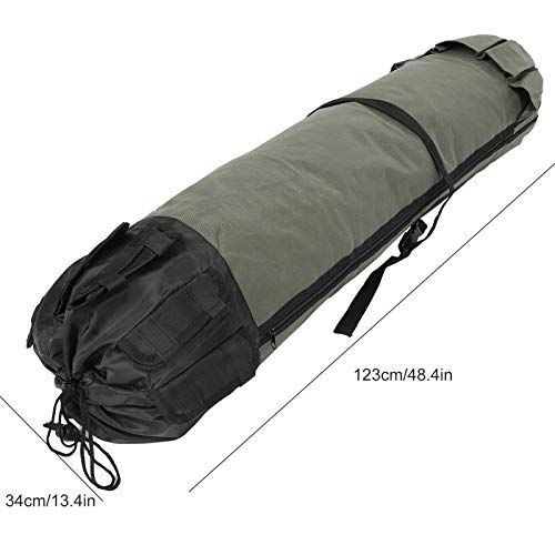 OUKENS Angeltasche, Multifunktions-Aufbewahrungstasche für Angelrutenrolle Rutentragetasche Angelwerkzeug-Organizer(Grün… – Bild 3