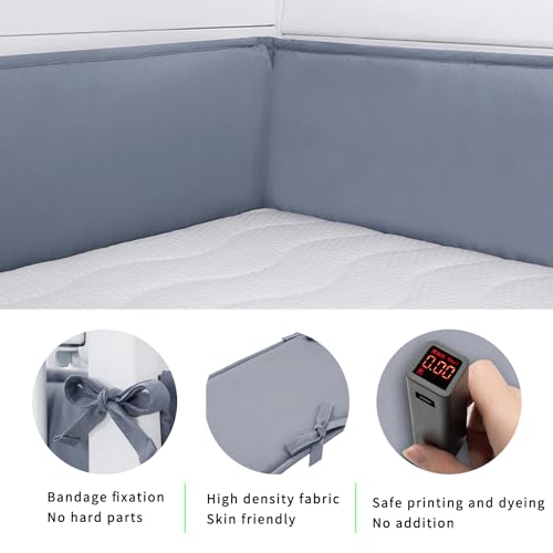 image for Generic Soft and Breathable Mesh Liner Padded Thick， 4 Pcs of Crash 