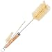 Healthy Human Water Bottle Cleaner 3-Piece Bamboo Long Brush Stainless Steel Cleaning Set