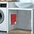 Libsaerty 6500W Instant Electric Water Heater, Tankless Shower Heater with LED Display, 220V, Red, for Bathroom Kitchen Hotel, Stainless Steel, Wall-Mounted (7.32x2.24x10.91 in)