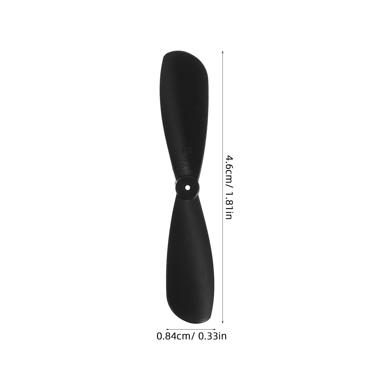 Luxshiny 10 works 2-Blade Rc Propellers Lightweight Replacement Plastic Blades for Toy Airplanes Indoor Drones Smooth Flight Performance - Image 2