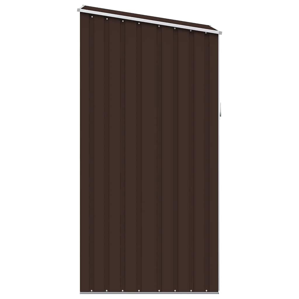 Domek na narzędzia Braun 87 x 98 x 148 do 159 cm, stal ocynkowana, szopa ogrodowa na narzędzia i kosiarki, odporna na warunki atmosferyczne, ochrona przed kurzem