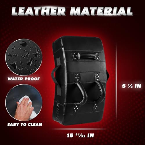 image for Yes4All Blocking Pad, Solid Rivets & Durable Leather Shield Pad, Ameri