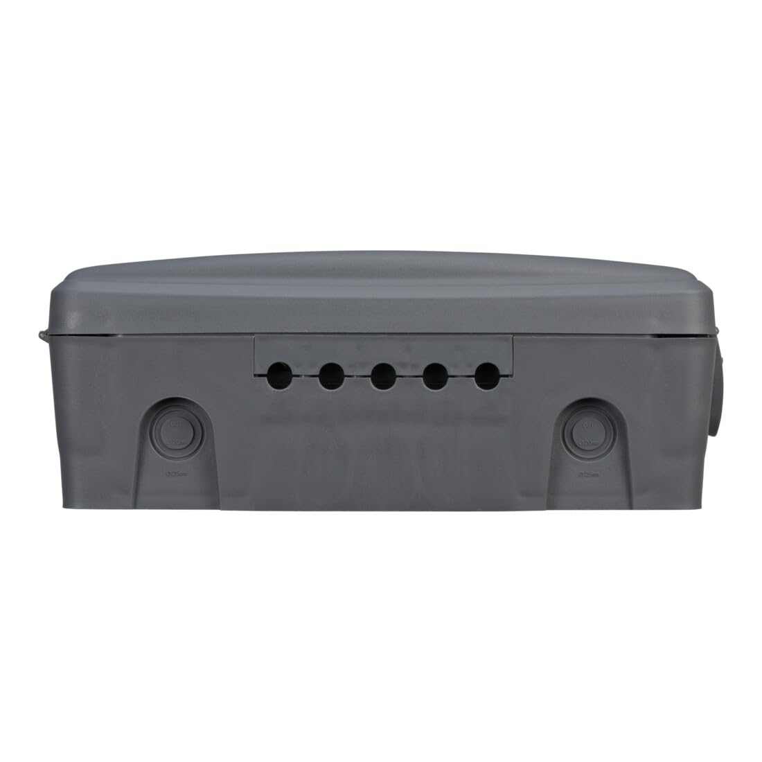 Brennenstuhl caja de protección para enchufes y conexiones en el exterior (caja de protección IP54 para protección de enchufes, adaptadores, transformadores, etc.)