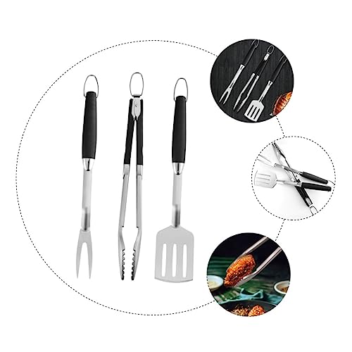 Set de utensilios para parrilla de acero inoxidable HAKIDZEL miniatura 5