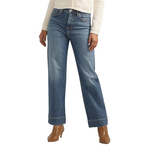 Jag Jeans Women's Sophia High Rise Wide Leg Jeans-Legacy