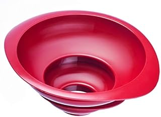Westmark Set of 2 Canning Funnels, Filling spout diameter: 4.2/7.5 cm, Plastic, Twix, Red, 11552270