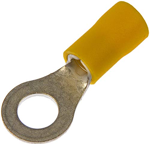 Terminal de anillo Dorman 85430 para crimpar cables 12-10 AWG de cobre con ojo 1/4