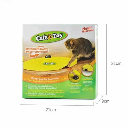 Juego interactivo para gatito Buyter Cat'S Meow juguete electrónico automático de persecución 6