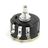 drehpotentiometer 100k Farbe ~ Schwarz, Silber Ton, Ton Kupfer ~ Gewicht ~ 39 g ~ Lieferumfang: 1 x Rolladen-Potentiometer w6311y2663