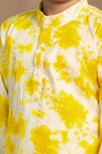 Image of Fashion Dream Boys Cotton Blend Geometric Kurta Pyjama Set|Boy Kurta Set|Kurta Pyjama Set|Ethnic Set|Kurta Pyjama|Ethnic Set|Kurta And Payjama Set|Kurta Set
