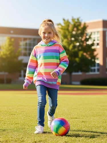 Image of WELAKEN Sweatshirts for Girls Toddler & Kids II Little Girl's Pullover Tops Sweaters & Hoodies