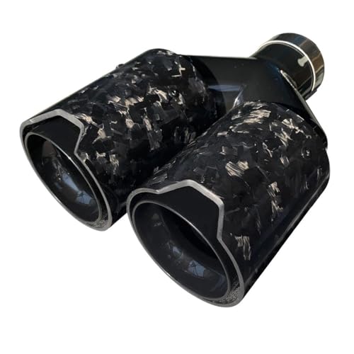 Enjoliveur d'échappement quad haut de gamme pour double embout de silencieux