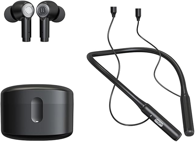 Neckband Bluetooth Headphones Wireless Sports Earbuds Earphone ANC Active Noise Cancellation ENC Call Noise Cancellation 2-in-1 Earbuds and