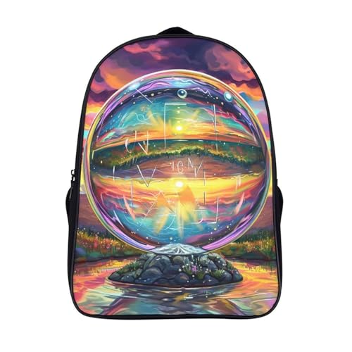 Mochila preescolar felpa linda para la guardería y paseos familiares Blue Planet