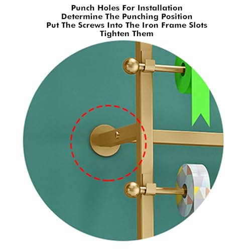 Estante de pared resistente de 5 niveles que ahorra espacio y soporta 150 kg 7