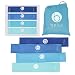 Belus Resistance Bands by with Carry Bag, Video Download and eBook. Set of Four Loop Bands for Exercise, Rehabilitation and Fitness (Blue Collection) (The Blue Collection (Boxed), 10")