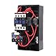 Magnetischer Elektromotorstarter, einphasig 3Kw 4Hp, dreiphasig 5,5Kw 7,5Hp Magnetischer Motorstarter mit wasserdichtem Stecker, Überlastfunktion, magnetische Schalterbox