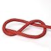 Attrezzatura da arrampicata Corda da arrampicata per esterni flessibile e facile da nodo 10.5mm, materiale di poliestere impermeabile, corda di salvataggio resistente all'usura e resistente all'usura,