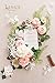 Ling's Moment Artificial Flowers Combo Box Set Elegant Blush for DIY Wedding Bouquets Centerpieces Garlands Floral Arrangements Decorations