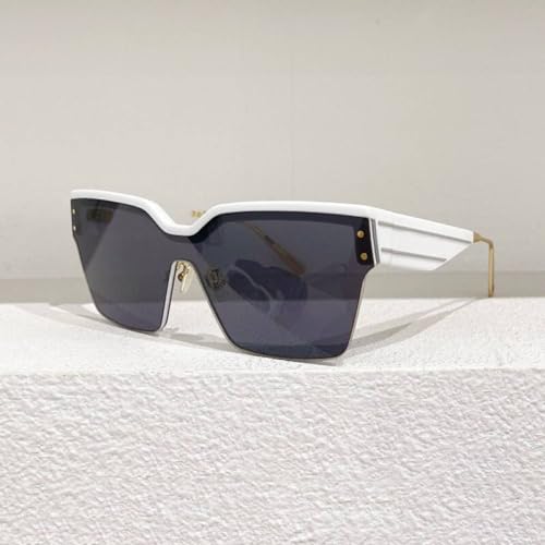 CLMJHG Trendige Mode, beliebter Cat-Eye-Acetat-Rahmen für Damen-Sonnenbrillen, Trend, UV400-UV-Schutz, luxuriöse, große, Klassische Brillen