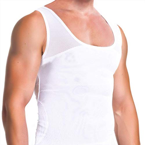 Mens Stretchable Seamless Boxer Briefs Stretchable Underwear , Color Orange , Large