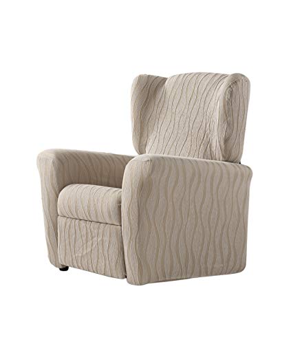 Protector Cubresofa Elastico Zebra Textil Andromeda para Evitar Desgaste en Sillon Relax 4