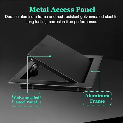 Cubierta rectangular para paneles de yeso en formato metálico duradero 7