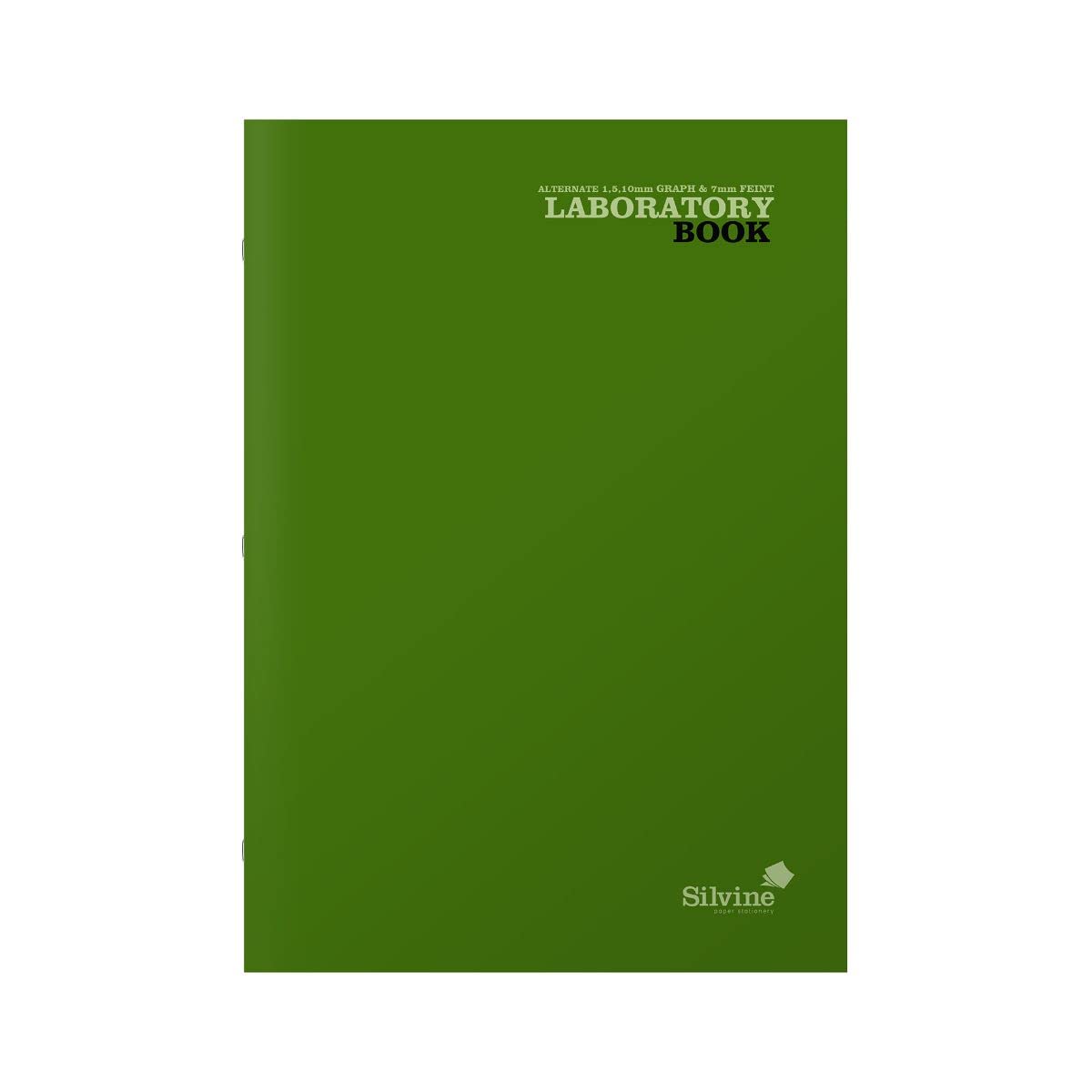 Silvine A4 Green Exercise Book, Notebooks - Pack Of 10 - SV43511