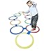 Marelle Anneau Couleur Jump Bague Hoppstotch Jouets, Jeu D'éducation De La Petite Enfance Parent-Enfant, Bague D'entraînement De Voûte, Jouet De Jeu Extérieur pour Enfants, 10 Bagues