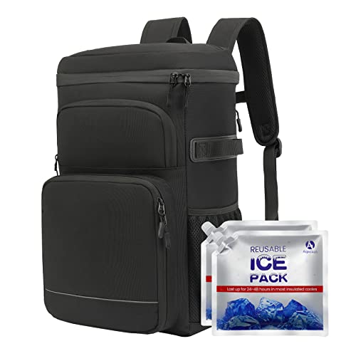 Backpack Cooler, Insulated Cooler Bag Keep 40 Cans Cold Up To 24 Hours, Leak Proof & Waterproof Soft Cooler Backpack, Portable Coolers Bag For Camping Beach Travel Hiking Picnic Work #TOP8