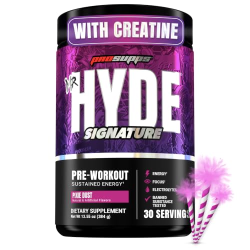 ProSupps Mr. Hyde Signature Pre Workout Powder with Creatine, Pixie Dust