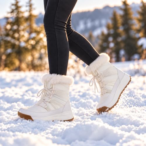 Women's Warm Snow Boots Cold Weather Winter Boots - image 2