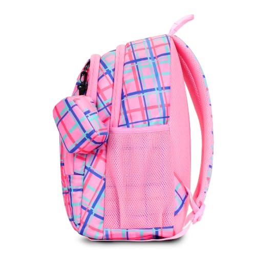 Image of BEAUTY GIRLS BY HOTSHOT PANDA 1837|school bag for girls|kid backpack for girls|15.5INCH|water resistant|20 L school bag