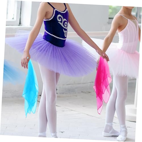 60pcs Juggling Scarves for Boy Girl Dance Accessories for Preschool Performance Kindergarten Games and Musical Activities Scarves Fluorescent4