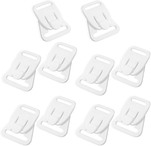 Miniatura 5 de Clips de sujetador de lactancia de 58 pulgadas, clip de dos partes, sujetadores de plástico, clips de lactancia para brasier de maternidad, clips de