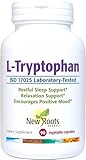 New Roots Herbal - L-Tryptophan 220mg 90 Capsules, 90-Day Supply - Essential Amino Acid Supplement for Restful Nights & Calmness, Non-GMO, Gluten-Free, No Artificial Preservatives & Support Relaxation