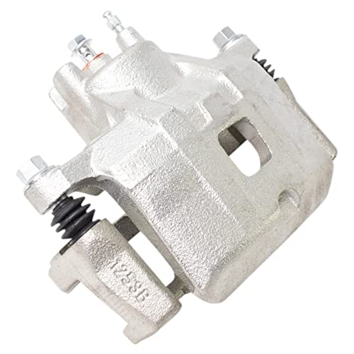 Image of TRQ Front Left Brake Caliper w /Bracket Drivers Side | For 2007-2012 Dodge Caliber